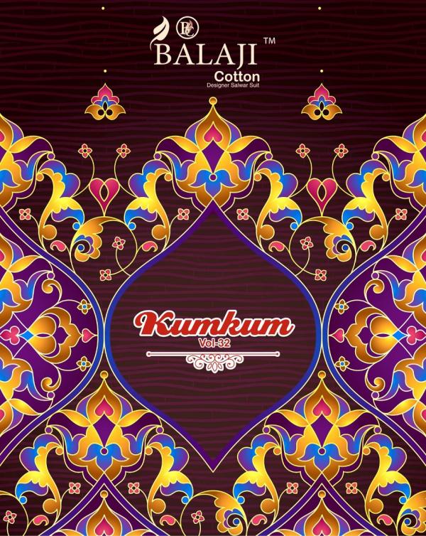 Balaji Kumkum Vol-32 Designer Kurti Bottom With Dupatta